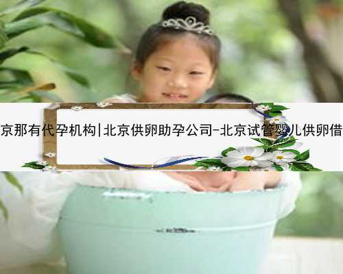 北京那有代孕机构|北京供卵助孕公司-北京试管婴儿供卵借卵
