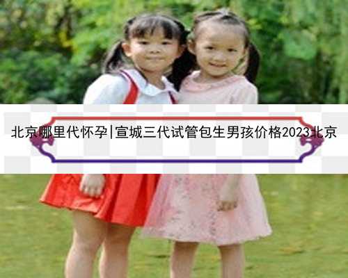 北京哪里代怀孕|宣城三代试管包生男孩价格2023北京